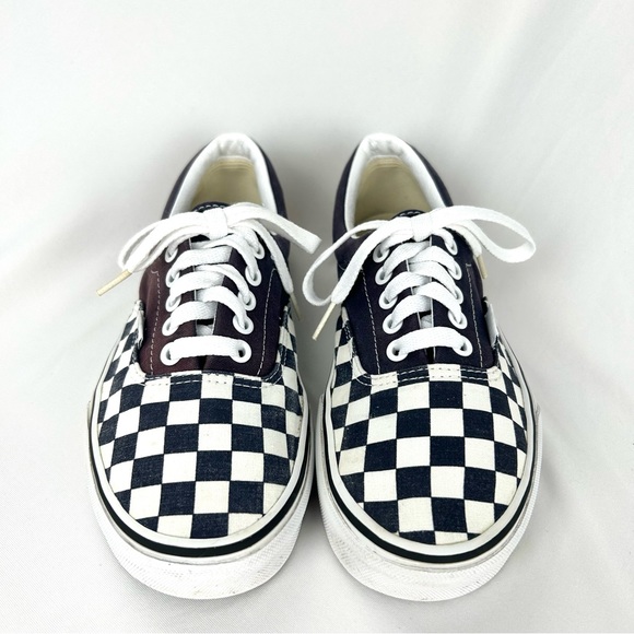 Vans Old Skool Primary Check Shoe, Checkerboard Women US 8.5, Men US 7 - Picture 2 of 6